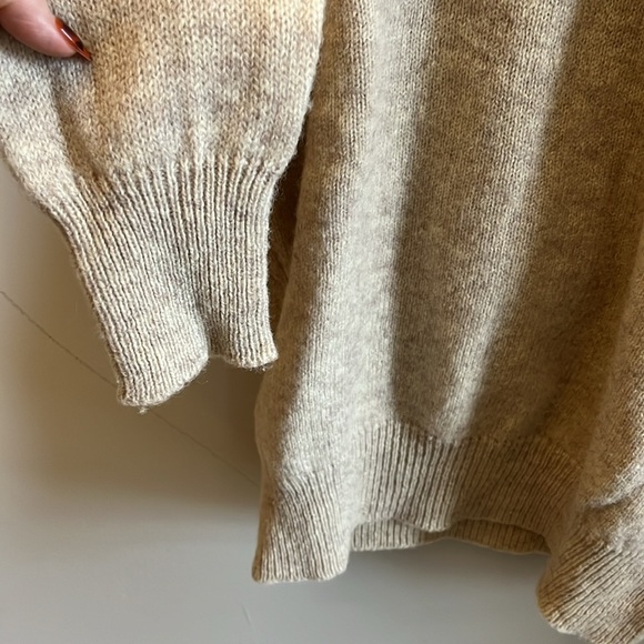 Vintage Wool Sweater Bamberger’s Men’s Store Size XL Fair Isle - Picture 3 of 7